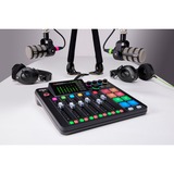 Rode Microphones Rodecaster Pro II, Table de mixage Noir, USB-C