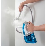 Rowenta Clean & Steam Multi RY8544WH aspirateur balai et balai électrique Sans sac 0,5 L 1700 W Blanc, Bleu, Nettoyeur vapeur Blanc/Bleu, Sans sac, Blanc, Bleu, 0,5 L, 0,4 L, Chine, Sec&humide