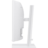 Samsung S65TC écran plat de PC 86,4 cm (34") 3440 x 1440 pixels UltraWide Quad HD LED Blanc Moniteur incurvé Blanc, 1x DisplayPort, 1x HDMI, 3x USB-A, 2x Thunderbolt, 1x RJ-45, 86,4 cm (34"), 3440 x 1440 pixels, UltraWide Quad HD, LED, 5 ms, Blanc