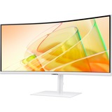 Samsung S65TC écran plat de PC 86,4 cm (34") 3440 x 1440 pixels UltraWide Quad HD LED Blanc Moniteur incurvé  Blanc, 86,4 cm (34"), 3440 x 1440 pixels, UltraWide Quad HD, LED, 5 ms, Blanc