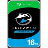 Seagate Surveillance HDD SkyHawk AI 3.5" 16000 Go Série ATA III, Disque dur 3.5", 16000 Go, 7200 tr/min