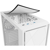 Sharkoon VS8 RGB reconditionné boîtier midi tower Blanc | 2x USB-A | 1x USB-C | RGB | Verre Trempé