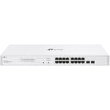 TP-Link Festa FS318GP L2/L2+ Gigabit Ethernet (10/100/1000) Connexion Ethernet, supportant l'alimentation via ce port (PoE), Switch L2/L2+, Gigabit Ethernet (10/100/1000), Connexion Ethernet, supportant l'alimentation via ce port (PoE), Grille de montage