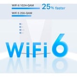 TP-Link RE600X prolongateur réseau Émetteur et récepteur réseau Blanc 10, 100, 1000 Mbit/s, Répéteur Blanc, Émetteur et récepteur réseau, 1201 Mbit/s, 10,100,1000 Mbit/s, Windows 10, Windows 2000, Windows 7, Windows 8, Windows 8.1, Windows 98SE, Windows NT, Windows..., Internet Explorer 11, Firefox 12.0, Chrome 20.0, Safari 4.0, Interne