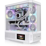 Thermaltake View 370 TG ARGB boîtier midi tower Blanc | 2x USB-A | 1x USB-C | RGB | Verre Trempé
