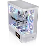 Thermaltake View 370 TG ARGB boîtier midi tower Blanc | 2x USB-A | 1x USB-C | RGB | Verre Trempé