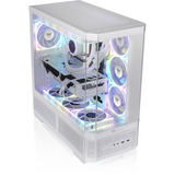 Thermaltake View 370 TG ARGB boîtier midi tower Blanc | 2x USB-A | 1x USB-C | RGB | Verre Trempé