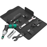 Wera 9524 Kit d'outils pour le montage des panneaux solaires 1, Set d'outils Noir/Vert, 7 pièces