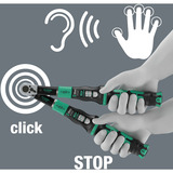 Wera Clé dynamométrique avec cliquet réversible Click-Torque Lock A 6 Noir/Vert