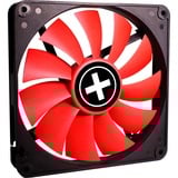Xilence XPF140.R.PWM système de refroidissement d’ordinateur Boitier PC Ventilateur 14 cm, Ventilateur de boîtier Noir/Rouge, Ventilateur, 14 cm, 700 tr/min, 30 dB, 62,05 cfm