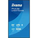 iiyama LH6575UHS-B2AG, Affichage public Noir (Mat)