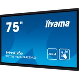 iiyama TE7514MIS-B2AG, Affichage public Noir (Mat)