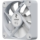 APNX FP1-R 120-3 Pack inversé ventilateurs de boîtier RGB  Blanc, 3 pièces, 120 x 120 x 30 mm, PWM