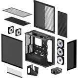 ARCTIC  boîtier midi tower Noir (Mat) | 2x USB-A | 1x USB-C | RGB | Verre Trempé
