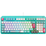 ASUS clavier gaming Turquoise/multicolore, Layout DE