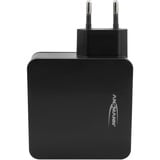 Ansmann 247PD Noir Intérieure chargeur Blanc, 1x USB-C, Intérieure, Secteur, 20 V, Noir
