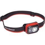 Black Diamond Sprint 225, Lumière LED Orange/Noir