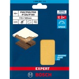Bosch 2 608 901 113 fourniture de ponçage et de meulage rotatif Bois pâte sablée, Feuille abrasive pâte sablée, Bois, Bosch, Marron, Rectangulaire, 140 mm