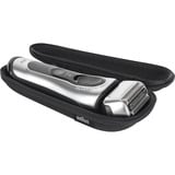 Braun Series 8 8567cc Rasoir à grille Tondeuse Noir, Argent Argent/Noir, Rasoir à grille, Noir, Argent, Batterie, Lithium-Ion (Li-Ion), Batterie intégré, 60 min