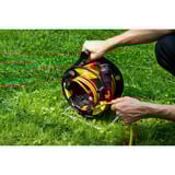 Brennenstuhl Enrouleur de câble de jardin Garant G Bretec IP44, 1 prise, Tambour à câble Noir/Orange