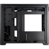 Chieftec BX-10B-M-OP unité centrale Mini Tower Noir, boîtier pc Noir | 1x USB-A | 1x USB-C | Verre Trempé