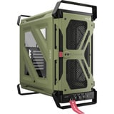 Corsair WARTHOG Airflow boîtier midi tower Vert olive | 2x USB-A | 1x USB-C | Verre trempé