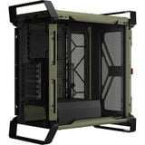 Corsair WARTHOG Airflow boîtier midi tower Vert olive | 2x USB-A | 1x USB-C | Verre trempé