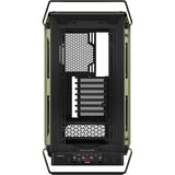 Corsair WARTHOG Airflow boîtier midi tower Vert olive | 2x USB-A | 1x USB-C | Verre trempé