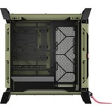 Corsair WARTHOG Airflow boîtier midi tower Vert olive | 2x USB-A | 1x USB-C | Verre trempé