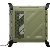 Corsair WARTHOG Airflow boîtier midi tower Vert olive | 2x USB-A | 1x USB-C | Verre trempé