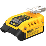 DEWALT Chargeur combiné DCB094K, avec fonction powerbank Noir/Jaune