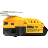 DEWALT Chargeur combiné DCB094K, avec fonction powerbank Noir/Jaune