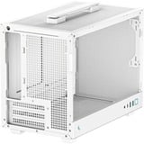 DeepCool CH160 mini tower, boîtier pc Blanc | 2x USB-A | 1x USB-C | Verre Trempé