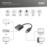 Digitus Adaptateur / convertisseur DisplayPort vers DVI Noir