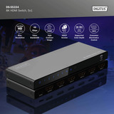 Digitus Commutateur HDMI 8K 5x1, Switch HDMI 
