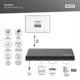 Digitus Commutateur HDMI 8K 5x1, Switch HDMI 