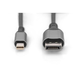 Digitus DB-340106-020-S, Câble Noir/gris