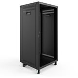 Digitus Rack universel 19 pouces avec roulettes, Boîtier de serveur en rack Noir