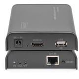 Digitus Set d'extension KVM HDMI IP, Switch KVM 