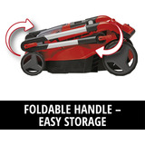 EINHELL Tondeuse à batterie Power X-Change RASARRO 36/36, 36 volts (2x18V), Tondeuse à gazon Rouge/Noir