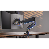 ENDORFY Atlas GS Pro Single, Support de moniteur Noir