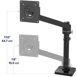 Ergotron Bras pour moniteur NX, Support de moniteur Noir (Mat)