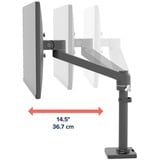 Ergotron Bras pour moniteur NX, Support de moniteur Noir (Mat)