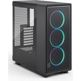 Fractal Design Epoch RGB boîtier midi tower Noir | 2x USB-A | 1x USB-C | RGB | Verre Trempé