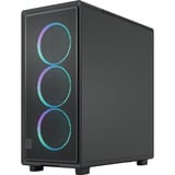 Fractal Design Epoch RGB boîtier midi tower Noir | 2x USB-A | 1x USB-C | RGB | Verre Trempé