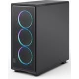 Fractal Design Epoch RGB boîtier midi tower Noir | 2x USB-A | 1x USB-C | RGB | Verre Trempé