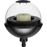 GARDENA Lanterne ClickUp!, Lampe Noir/transparent, 11430-20