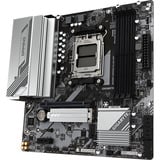 GIGABYTE B650M GAMING PLUS WIFI Carte mère - Processeurs AMD Ryzen 9000, VRM 5+2+2 phases, jusqu'à 8000 MHz DDR5, 2xPCIe 4.0 M.2, LAN 2.5GbE, WIFI 6E, USB 3.2 Gen 1 carte mère socket AM5 Noir/Argent, VRM 5+2+2 phases, jusqu'à 8000 MHz DDR5, 2xPCIe 4.0 M.2, LAN 2.5GbE, WIFI 6E, USB 3.2 Gen 1, AMD, Emplacement AM5, AMD Ryzen 7000 Series, AMD Ryzen 8000 Series, AMD Ryzen 9000 Series, Emplacement AM5, DDR5-SDRAM, 256 Go