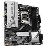 GIGABYTE B650M GAMING PLUS WIFI carte mère socket AM5 Noir/Argent, RAID, 2,5Gb-LAN, Wi-Fi 6E, BT, Sound, µATX