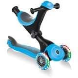 GLOBBER Go-Up Deluxe Lights, Trottinette Bleu clair